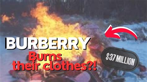 bbc burberry burning|burberry burning unsold clothes.